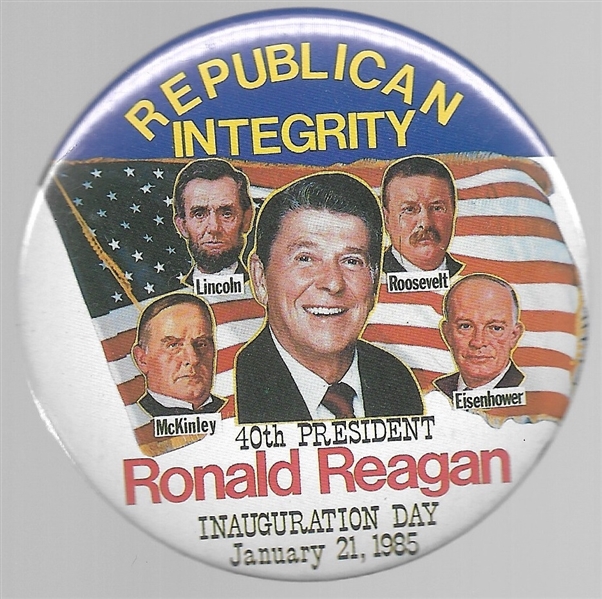 Reagan, Presidents Republican Integrity 