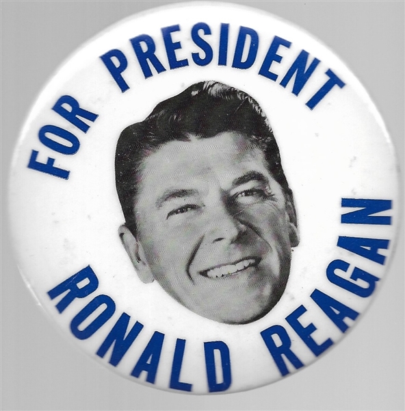Reagan for President 1968 Floating Head Pin 