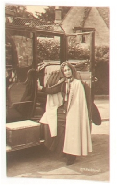 Mrs. Pankhurst Suffrage Postcard