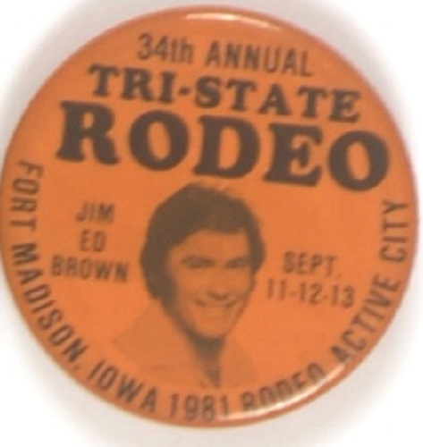 Tri-State Rodeo, Jim Ed Brown 1981 Celluloid