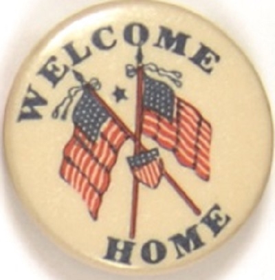 Welcome Home World War II Pin