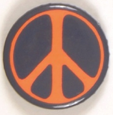 Vietnam Orange, Blue Peace Sign