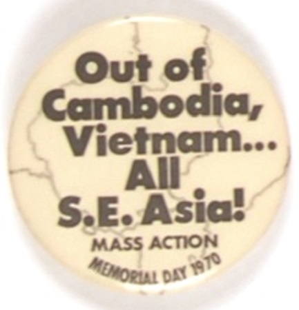 Out of Cambodia, Vietnam Memorial Day 1970