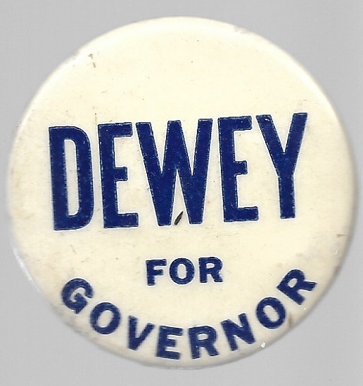 Dewey for Governor Celluloid