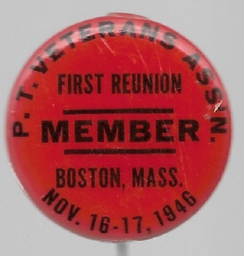 JFK Related P.T. Veterans Association 1946 Massachusetts Reunion
