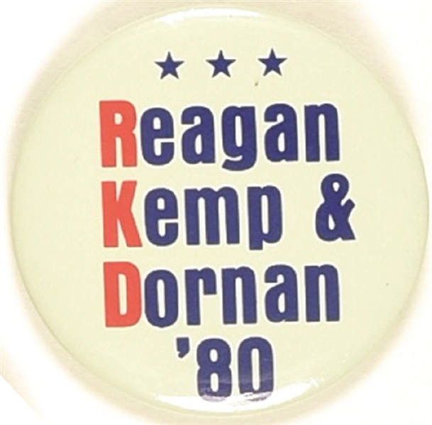Reagan, Kemp and Dornan in ’80