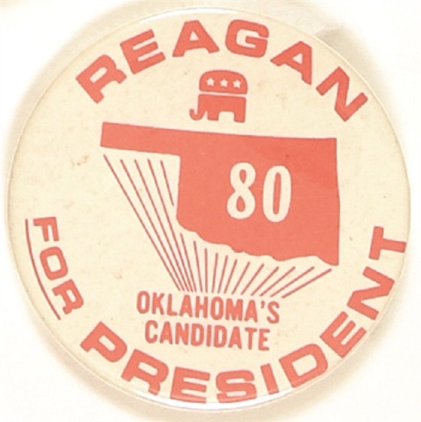 Reagan Oklahoma’s Option for President