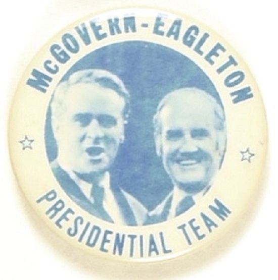 McGovern-Eagleton Presidential Team Jugate