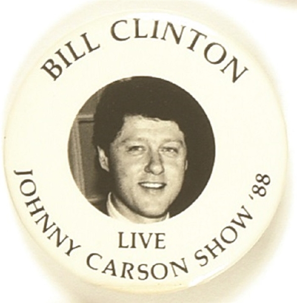 Bill Clinton Johnny Carson Show