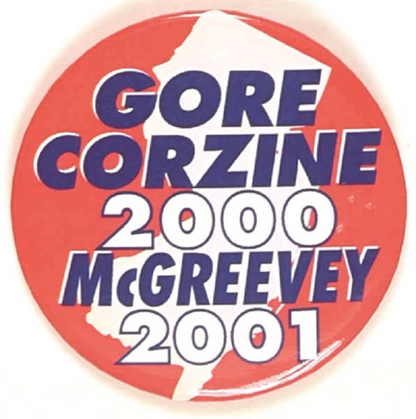 Gore, Corzine, McGreevey New Jersey Coattail