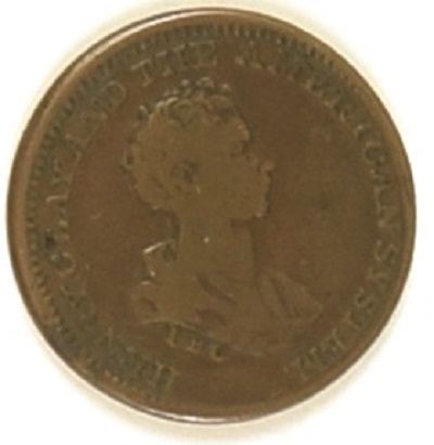 Henry Clay 1840 Copper Medal
