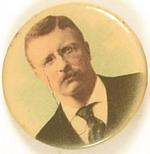 Theodore Roosevelt Colorful Celluloid