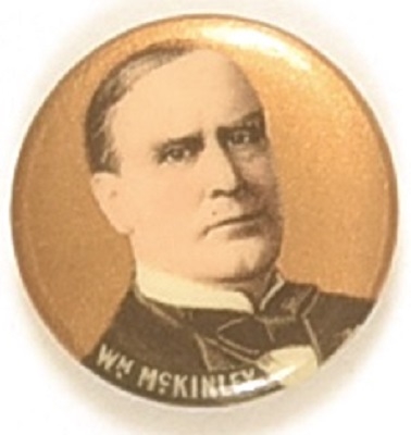 McKinley May Co. Gold Background
