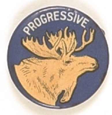 Roosevelt Progressive Bull Moose Celluloid