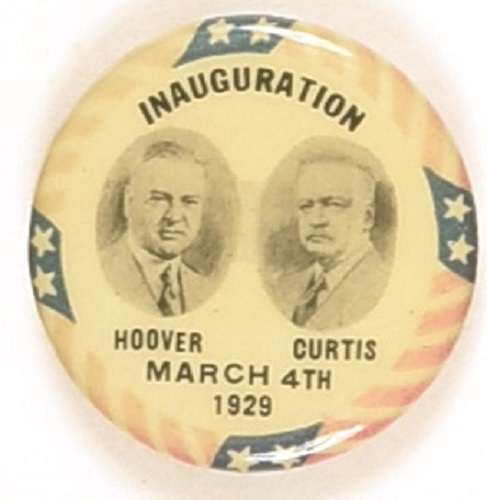 Hoover, Curtis Inaugural Jugate