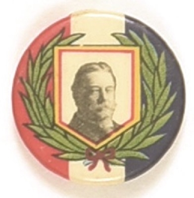 William Howard Taft Laurel Design Pin