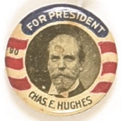 Hughes for President Red Stripes