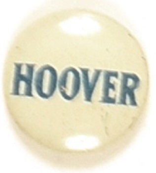 Hoover Blue and White Litho