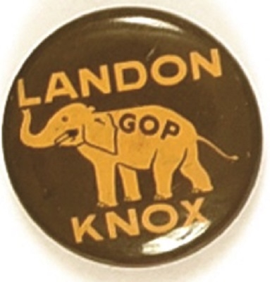 Landon and Knox Litho Elephant