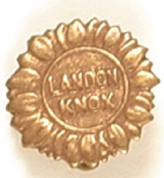 Landon Metal Sunflower Pin