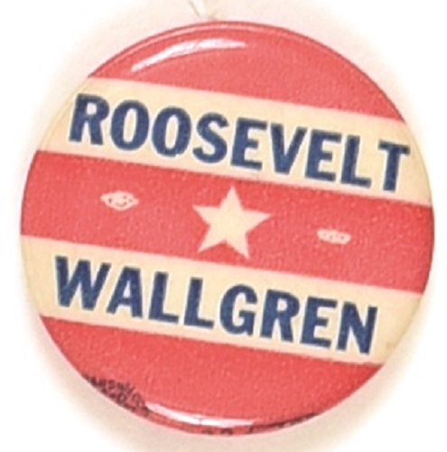 Roosevelt, Wallgren Washington Coattail