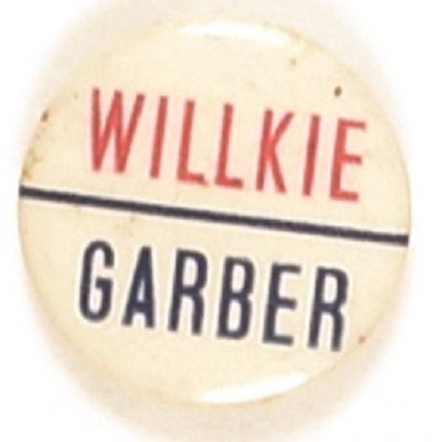 Willkie, Garber Virginia Coattail