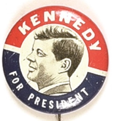 Kennedy for President Dark Blue Litho