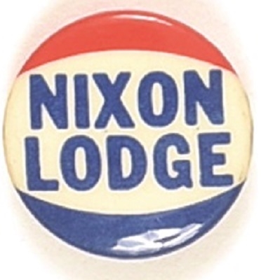 Nixon, Lodge 1960 Celluloid