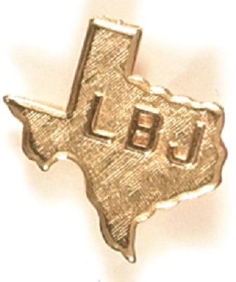 Johnson LBJ Texas Pinback