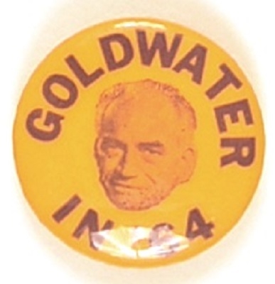 Goldwater 1964 Repub. Convention Celluloid