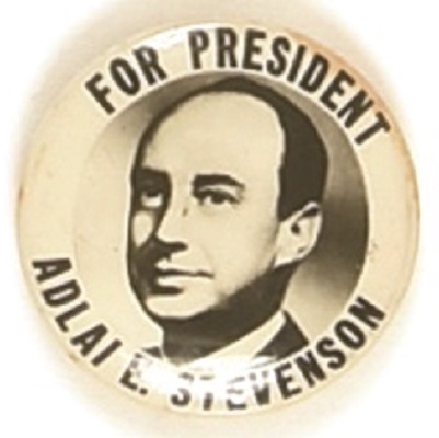 Stevenson for President Sharp Image
