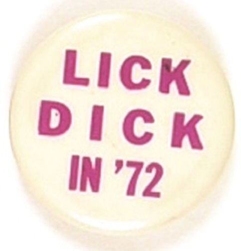 Nixon Lick Dick in 72