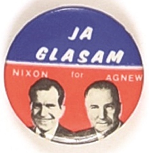 Nixon, Agnew 1968 Serbian Jugate