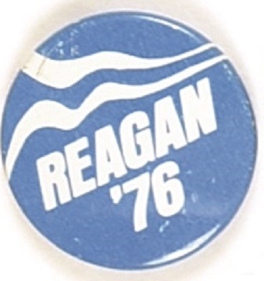Reagan 1976 Blue Litho