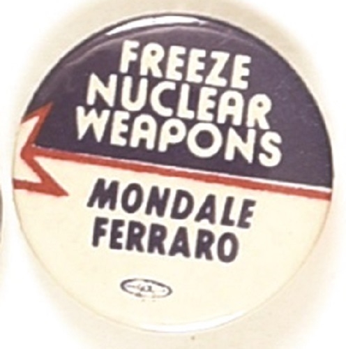 Mondale Freeze Nuclear Weapons