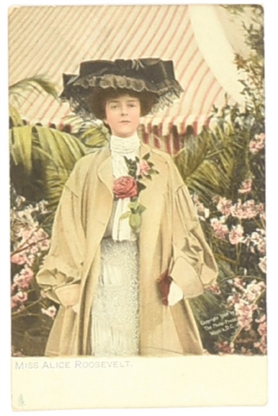Alice Roosevelt Postcard