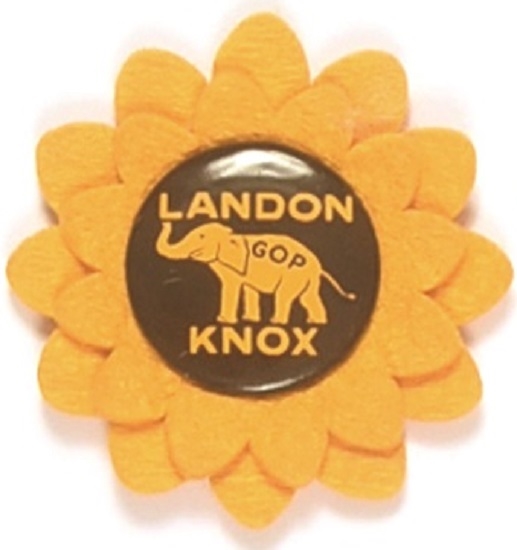 Landon, Knox Litho With Sunflower