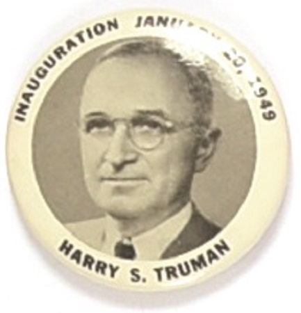 Truman Black and White Inaugural