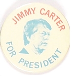 Carter for President Red, White and Blue Celluloid