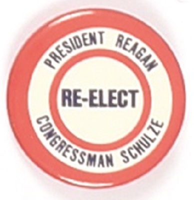 Re-Elect Reagan, Schulze Pennsylvania Coattail