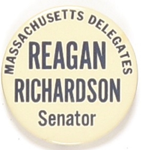 Massachusetts Delegate for Reagan, Richardson