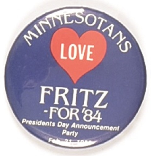 Minnesotans Love Fritz Mondale
