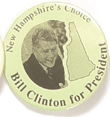 Clinton New Hampshires Choice