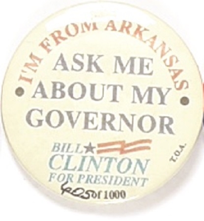 Clinton, Arkansas Ask Me About My Governor
