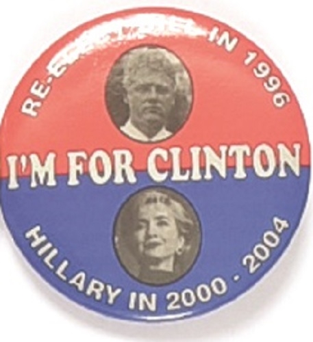 Bill Clinton, Hillary Clinton 2000, 2004