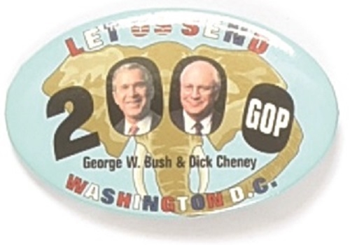 Bush, Cheney Oval Jugate