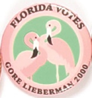 Al Gore Florida Flamingo Celluloid 