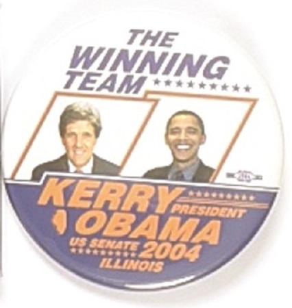 Kerry, Obama Scarce Illinois Coattail