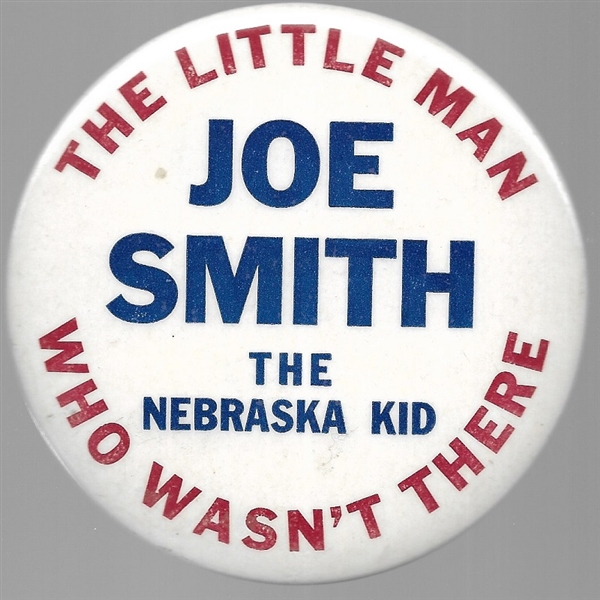 Stevenson, Joe Smith the Nebraska Kid Anti Nixon Celluloid