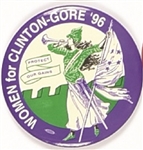 Clinton, Gore Votes for Women Suffrage Trumpeter